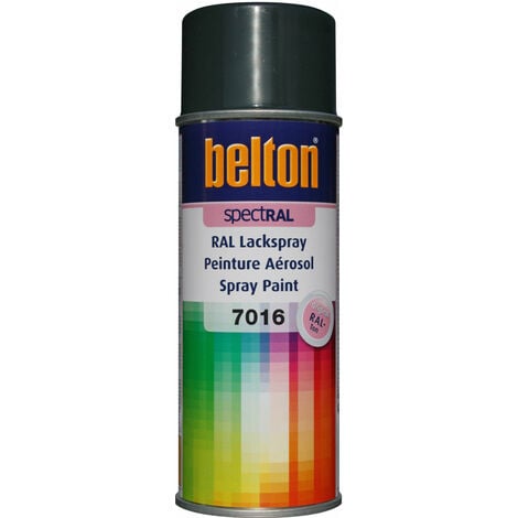 AUTO-K-HERPE Peinture aerosol Spectral brillant400mlral7016grisanthracite - BELTON AUTO-K