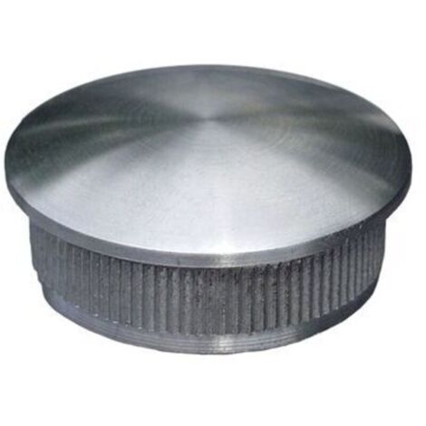 Bombée-Finish für Rundrohr Ø42,4 mm – gut sichtbarer 3-mm-Epaisseur 2 mm – Spannzange – Edelstahl 304