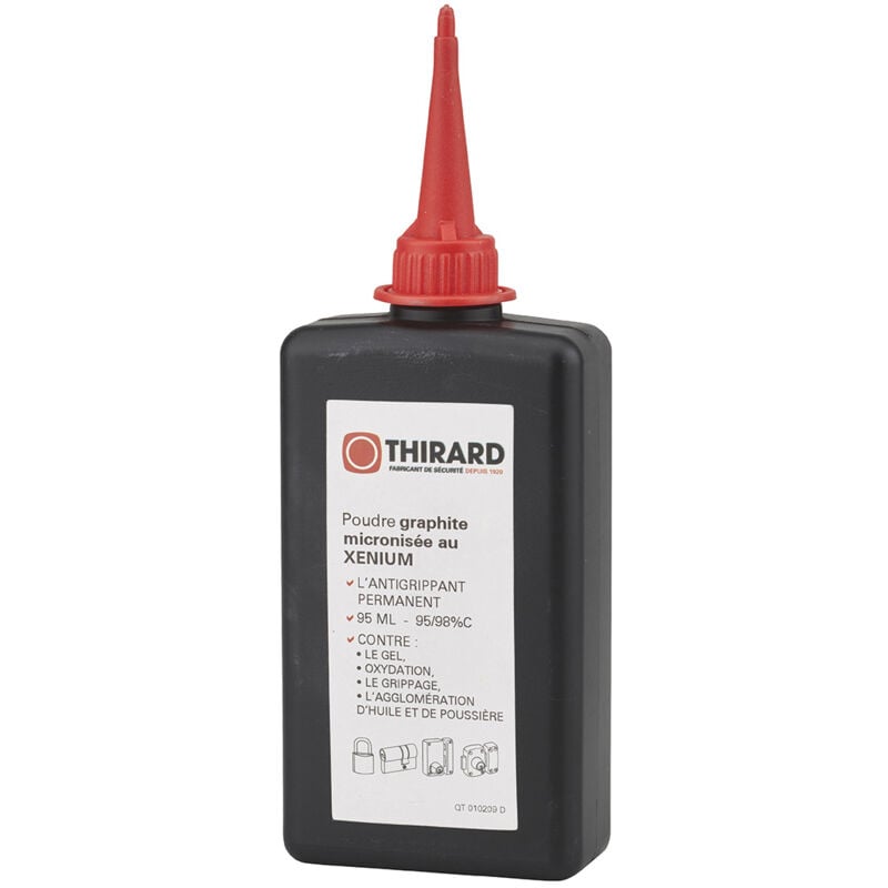 Thirard - Lubrifiant poudre graphite pour cylindre 95 ml