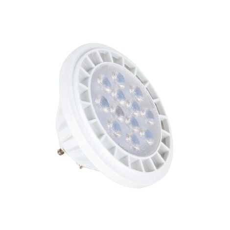 Bombilla 12w Ar111 luz amarilla Gu10 fabriled