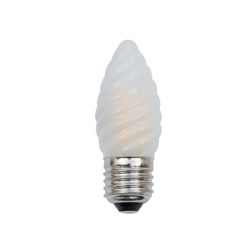 

Bombilla 4w 2700k Led Vela Rizada E27 - Blanco