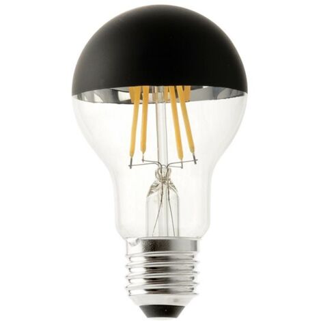 Bombilla A60 decorativa negro E27 4W 2700K DIMABLE