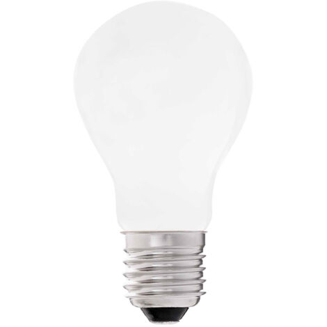 Bombilla A60 LED E27 8W 2700K 800Lm estándar mate