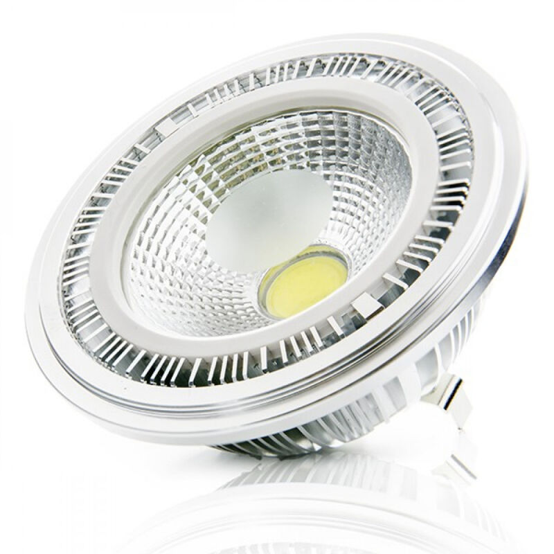 

Bombilla AR111 COB Dimable con Driver Externo 12W 1000Lm 30.000H | Blanco Cálido (HO-AR111DIM-12W-CW)