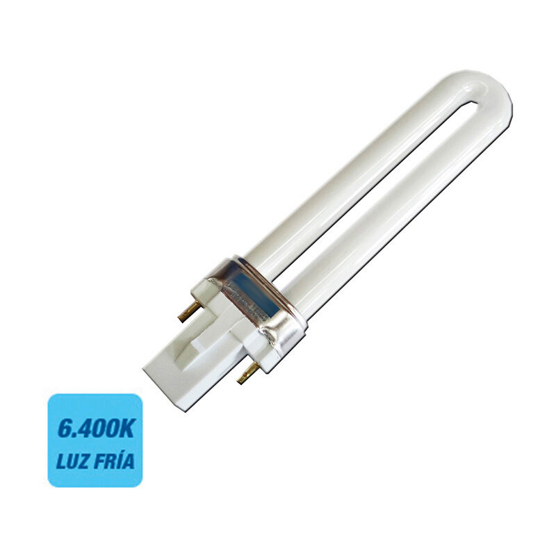 

Bombilla bajo consumo pl-9w 6.400k luz fria 450 lumens - EDM