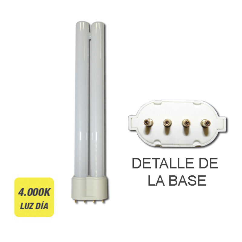 

Bombilla bajo consumo pl-s 9w 840k luz dia casquillo 2g7 4 pin ' ' - Sylvania