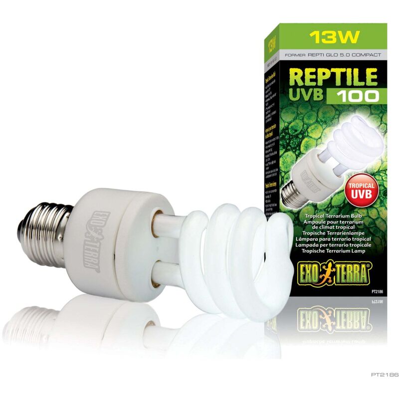 

repti uvb 100 compacto 13 w (5.0) - Exo Terra