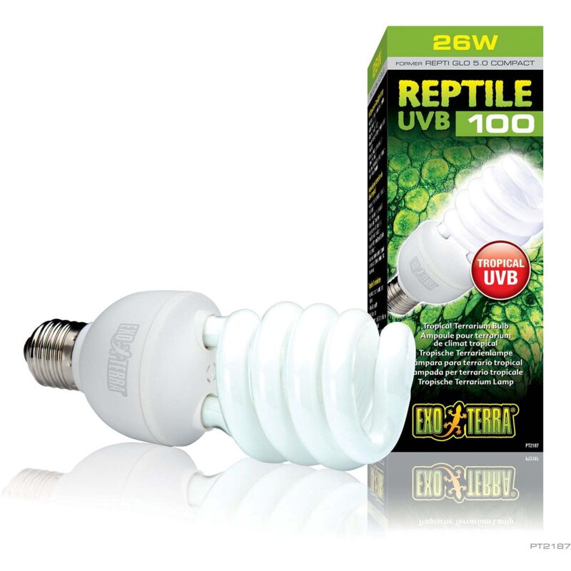 

repti uvb 100 compacto 26 w (5.0) - Exo Terra