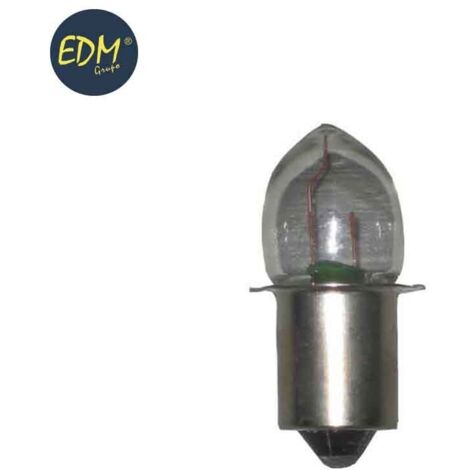Bombilla bayoneta 4.8v EDM