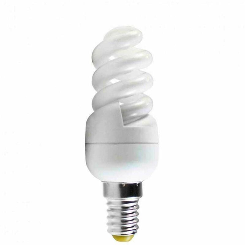 

Bombilla CFL Bajo Consumo Mini Espiral E14 11W 660lm 2700K Economiklas