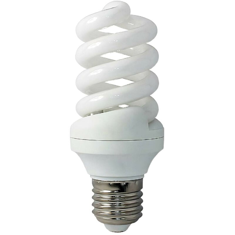 Bombilla cfl Bajo Consumo Mini Espiral E27 9W 495lm 2700K Economiklas