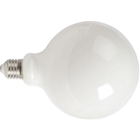 Bombilla con filamento Led globo G125 opal DUOLEC E27 luz cálida 6W -