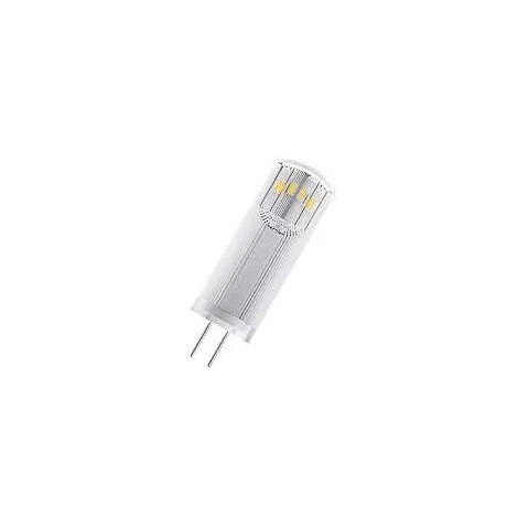 Bombilla de cápsula LED G4, 1,8 W, blanco cálido.