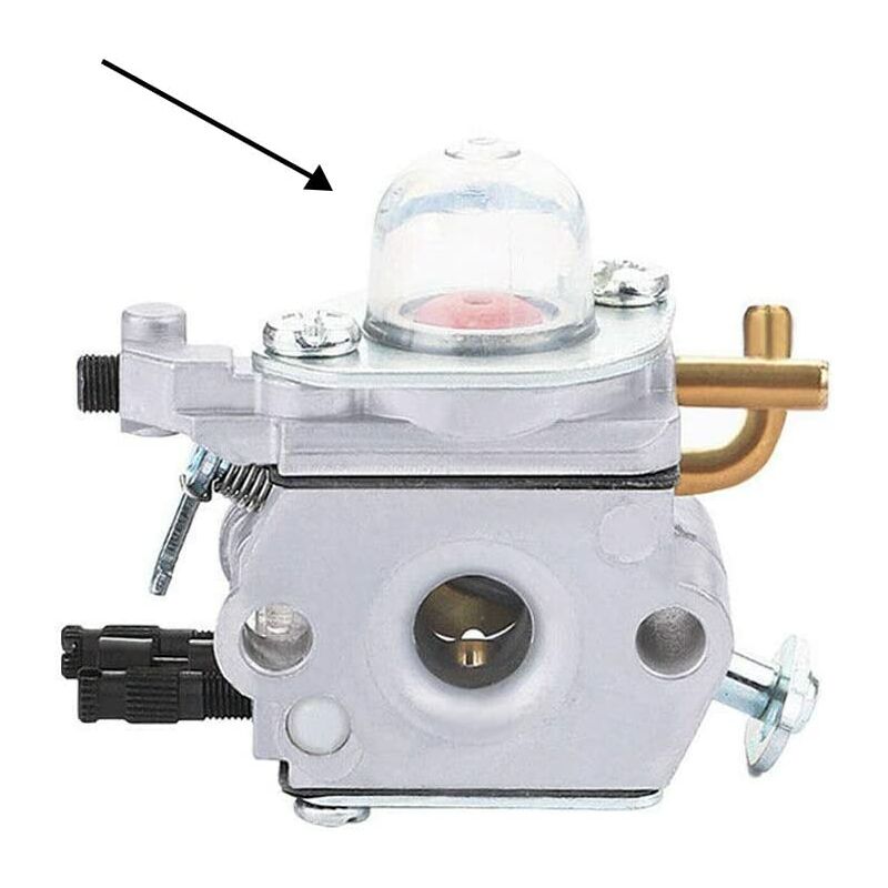 

Bombilla de cebado de combustible Tapa de bomba de 19 mm y 22 mm Carburador Tapa de bombillas de cebado Piezas de carburador para motosierra Soplador