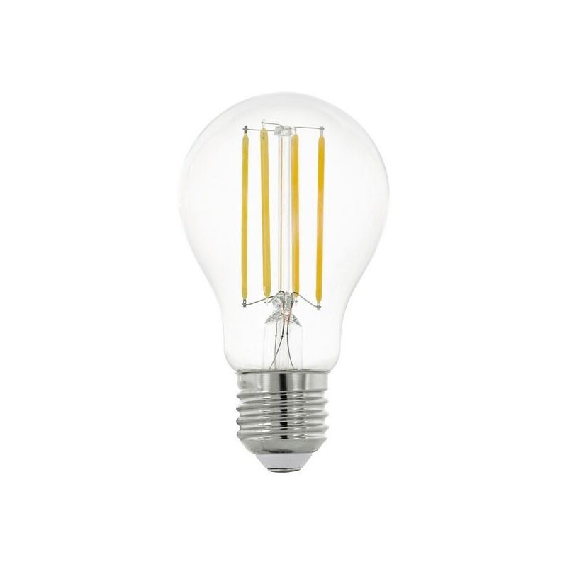 

Bombilla de gota LED-HV transparente luz blanca cálida 2700 K ataque E27 12W | Blanco