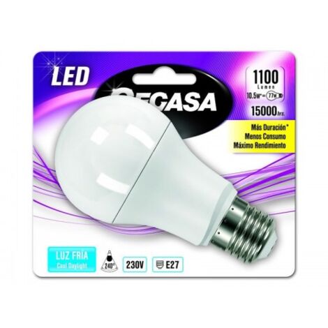 Bombilla de led Cegasa Standard E27 10,5w fr�a