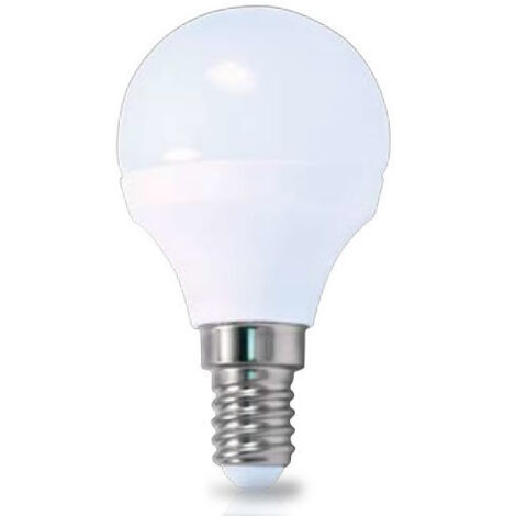 Bombilla de led esférica E14 6W luz fría 6000K 560 lm GSC 2002366