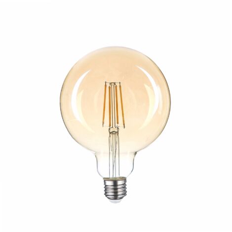 Bombilla de LED globo G125 Vintage 7W E27 2500K