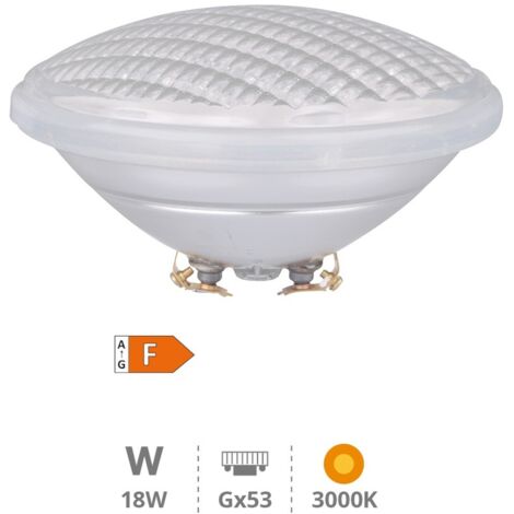 Bombilla de led piscina 18W G53 3000K GSC 000704745