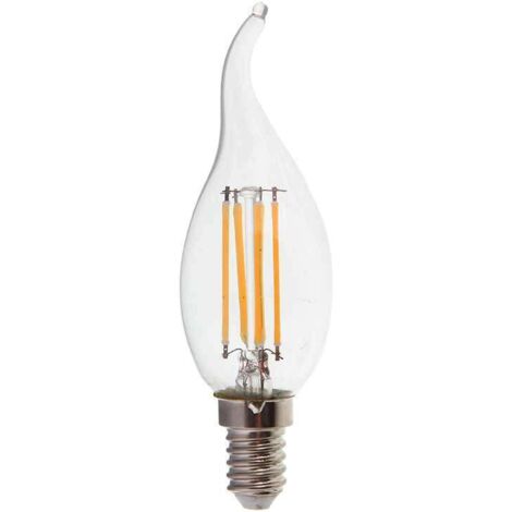 Bombilla de led Regulable Flame E14 4W filamento VTAC