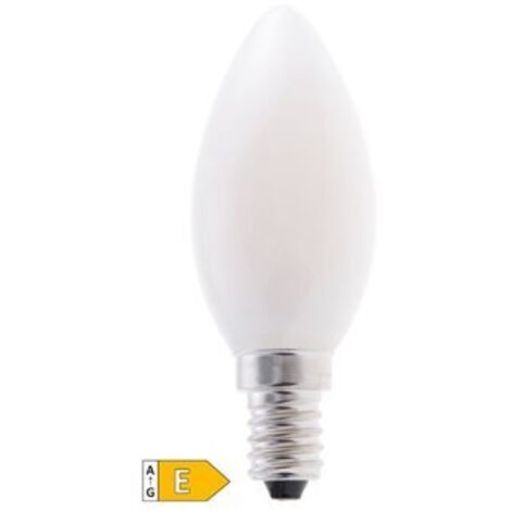 Bombilla de LED Vela Cristal filamento 4W E14 3000K