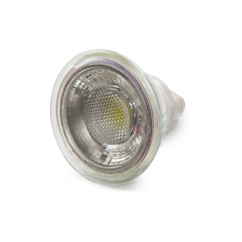 

Bombilla de LEDs COB GU5,3 Mr16 5W 350Lm 30.000H | Blanco Cálido (CA-MR16COB-C-5W-CW)