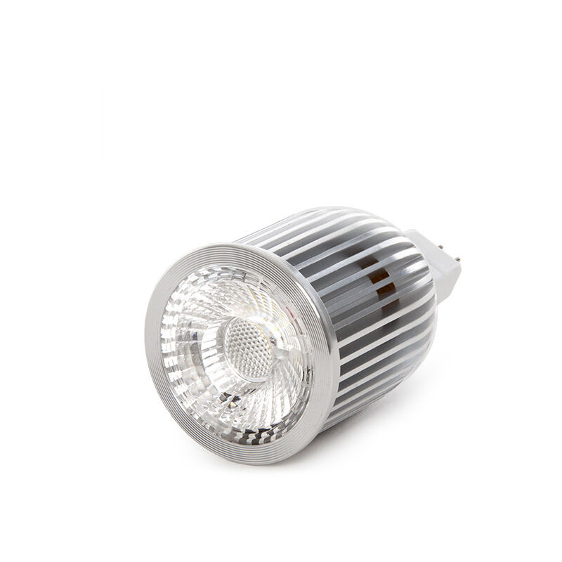

Greenice - Bombilla de LEDs COB GU5,3 Mr16 9W 810Lm 30.000H | Blanco Frío (CA-MR16COB-9W-CW)