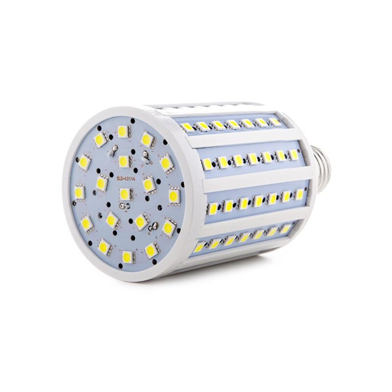 

Bombilla de LEDs E27 5050SMD 20W 1400Lm 30.000H | Blanco Cálido (SM-5050-102YMD-CW)