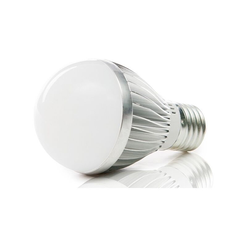 

Bombilla de LEDs Esférica E27 7W 630Lm 30.000H | Blanco Cálido (JL-B05-E27-7W-CW)