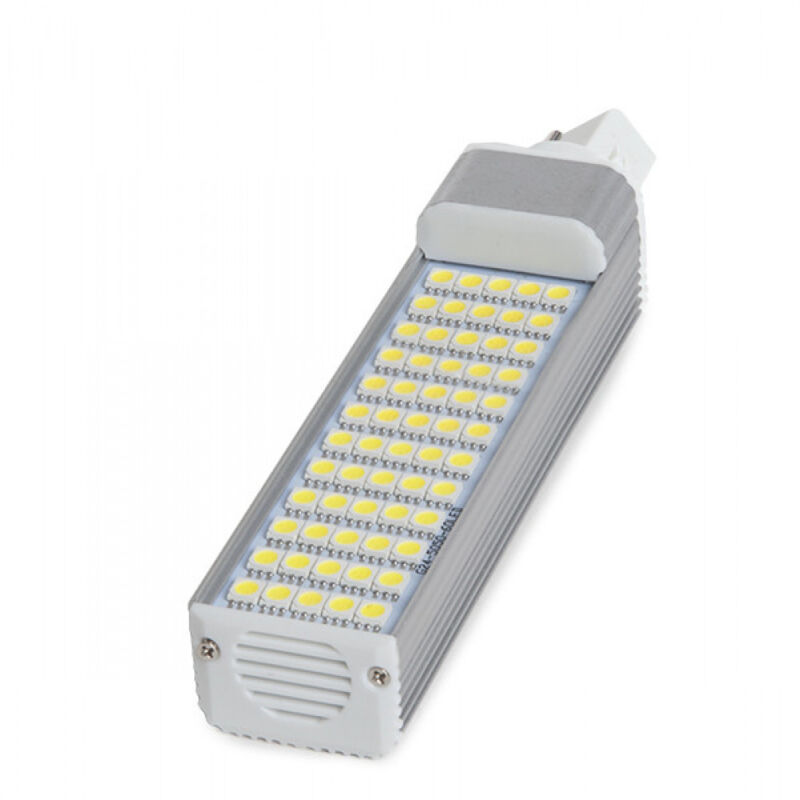 

Bombilla de LEDs G24 4 Pins de 60 X SMD5050 12W 1000Lm 30.000H | Blanco Frío (CA-HLG24-4P-12W-CW)