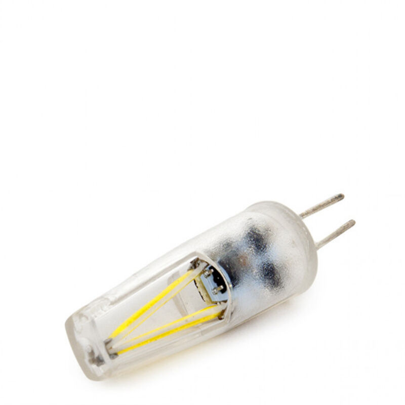 

Bombilla de LEDs G4 COB Filamento Silicona 1,5W 130Lm 30.000H | Blanco Cálido (CA-G4-15W-FIL-SIL-CW)