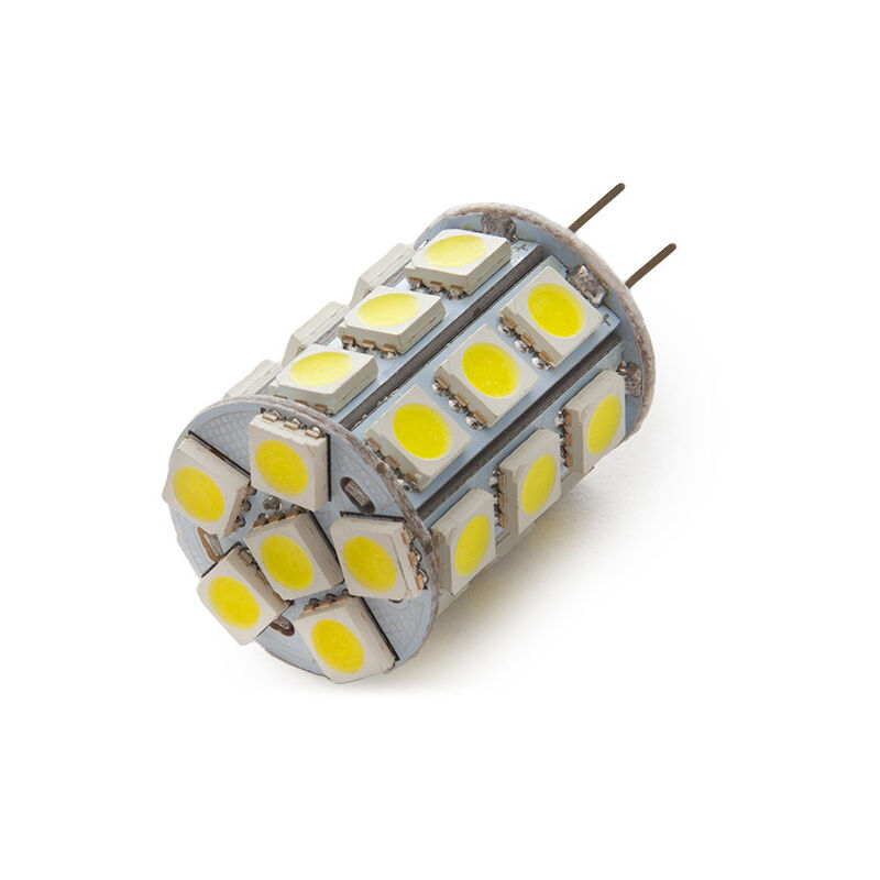 

Bombilla de LEDs G4 SMD5050 3,5W 350Lm 30.000H | Blanco Cálido (KD-G4-S27-5050SMD-CW)