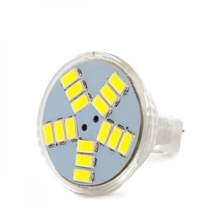 

Bombilla de LEDs Gu4 MR11 2,5W 180Lm 30.000H | Blanco Frío (CA-MR11-GU4-2.5W-CW)