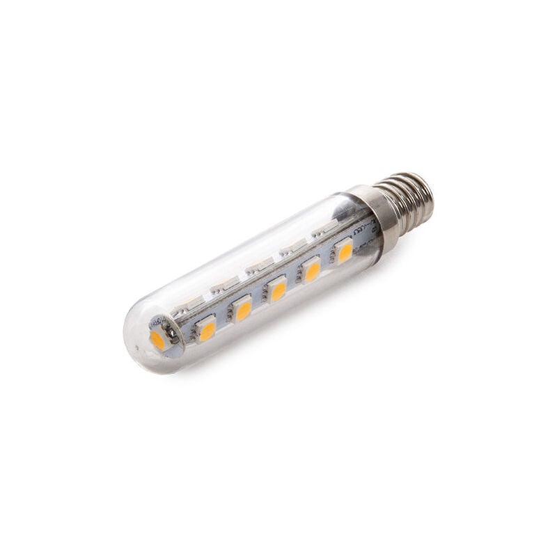 

Bombilla de LEDs Mini Tubular E14 3W 240Lm +-10% 30.000H | Blanco Cálido (CA-TUBMIN-E14-3W-CW)