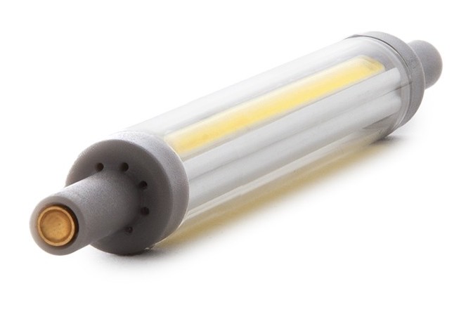 

Bombilla de LEDs R7S Dimable 118Mm 360º COB 9W 900Lm 35.000H | Blanco Frío (AJM-R7S12-9W-CW)