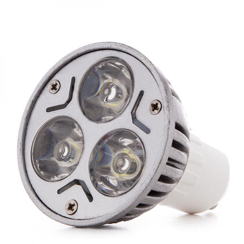 

Bombilla LED GU10 3W 300Lm 6000ºK 30.000H [JL-GU10-3X1W-A-CW] | Blanco Natural (JL-GU10-3X1W-A-CW)