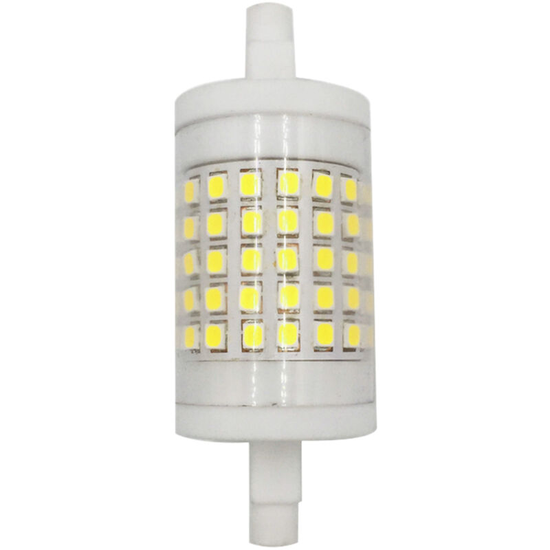 

Bombilla de luz de maiz de 75 LED R7S, brillo ajustable, resistencia al agua IP42,Blanco, AC110-130V