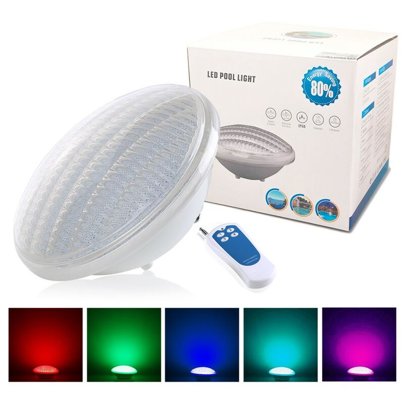 

Bombilla de piscina LED PAR56 Color RGB 35W con 441 LEDs