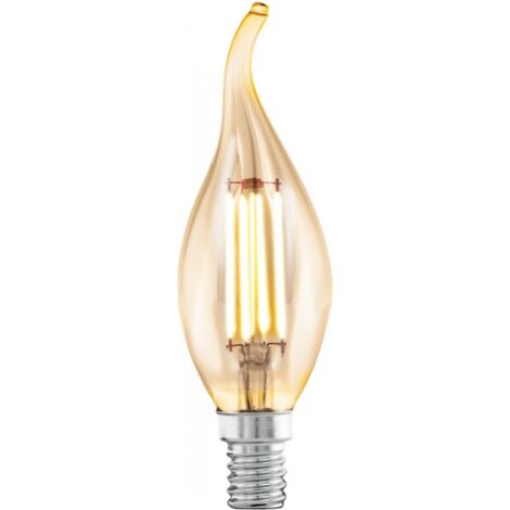 Bombilla de vela amarilla led - E14 4 4 W 220LM - Eglo