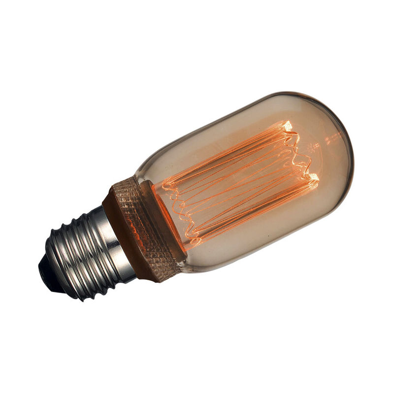 

Lámpara tubular T45 cristal Led efecto incandescente ámbar 4W 1800°K (F-Bright 2601211)