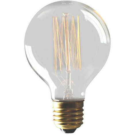 BOMBILLA DECORATIVA ESFÉRICA I ANCHO: X LARGO: X ALTO: 12 CM