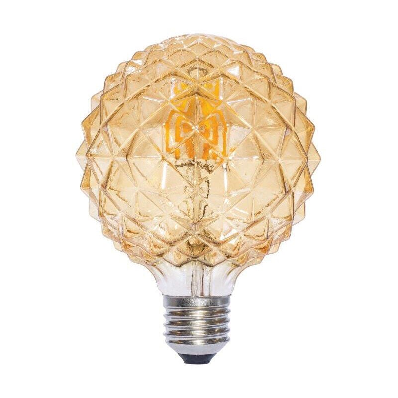 

Lámpara globo cristal Led piña caramelo 6W E27 2700°K ( 2601974) - F-bright