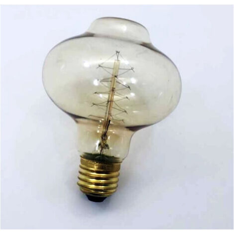 Bombilla E27 filamentos vintage aparente bombilla Edison BR85