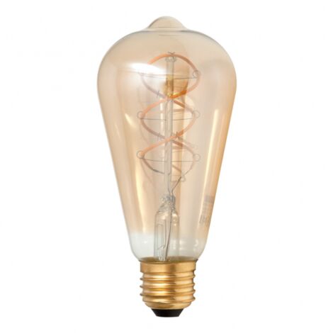 Bombilla e27 (grueso) pera classic decoled regulable 5w 2200k 280lm ambar-a