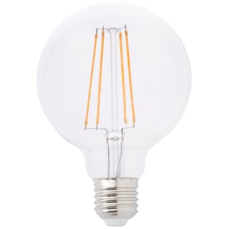 Bombilla E27 LED 4W 2700K Globo filamento