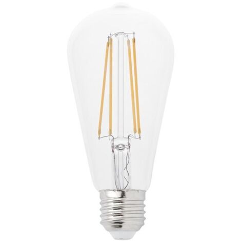 Bombilla E27 LED 4W 2700K Pebetero filamento