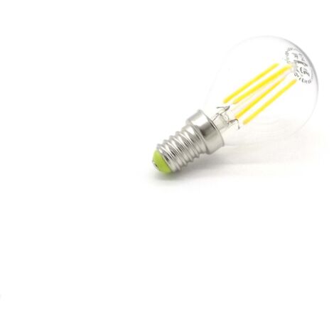 Bombilla Esférica Filamento Led E14 4w 2700K