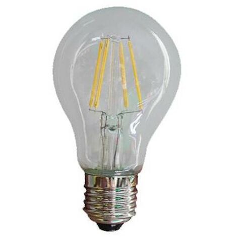 Bombilla esférica LED (4W). Luz cálida (2000ºK).
