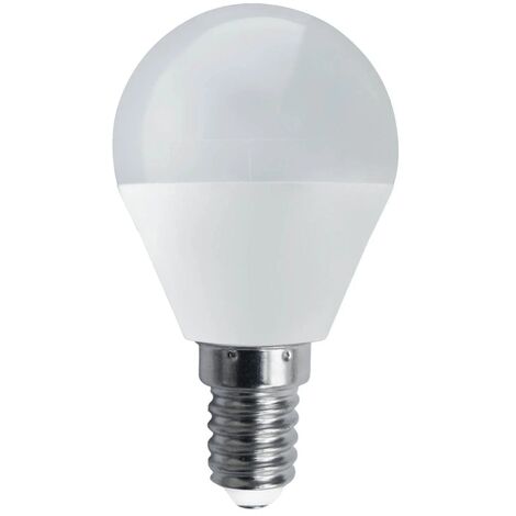 BOMBILLA ESFÉRICA LED E14 5W 4000K