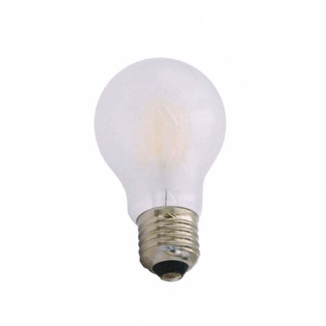 Bombilla Estándar Filamento LED E27 8W 2800K en Cristal Mate